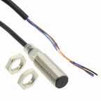 Omron Inductive Threaded Barrel Proximity Sensor, M8, 1 mm Detection, PNP NO, 12 ? 24 V dc