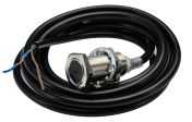 Omron Inductive Threaded Barrel Proximity Sensor, M18, 7 mm Detection, 2-Wire NO, 10 ? 30 V dc