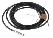 Omron Inductive Smooth Barrel Proximity Sensor, 1.2 mm Detection, NPN NO, 10 ? 30 V dc