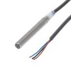 Omron Inductive Threaded Barrel Proximity Sensor, M8, 2 mm Detection, NPN NO, 12 ? 24 V dc