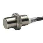 Omron Inductive Threaded Barrel Proximity Sensor, M30, 12 mm Detection, PNP NO, 12 ? 24 V dc