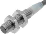Omron Inductive Threaded Barrel Proximity Sensor, M8, 2 mm Detection, PNP NC, 12 ? 24 V dc