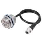 Omron Inductive Threaded Barrel Proximity Sensor, M30, 22 mm Detection, PNP NO, 10 ? 30 V dc