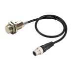 Omron Inductive Threaded Barrel Proximity Sensor, M18, 5 mm Detection, 2-Wire NO, 10 ? 30 V dc