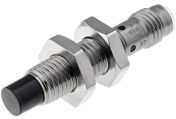 Omron Inductive Threaded Barrel Proximity Sensor, M8, 4 mm Detection, NPN NO, 12 ? 24 V dc