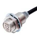Omron Inductive Threaded Barrel Proximity Sensor, M18, 12 mm Detection, PNP NO, 10 ? 30 V dc