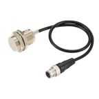 Omron Inductive Threaded Barrel Proximity Sensor, M30, 15 mm Detection, PNP NO, 10 ? 30 V dcOmron Inductive Threaded Barrel Proximity Sensor, M30, 15 mm Detection, PNP NO, 10 ? 30 V dc