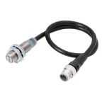 Omron Inductive Threaded Barrel Proximity Sensor, M12, 2 mm Detection, PNP NO, 10 ? 30 V dc