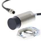 Omron Inductive Threaded Barrel Proximity Sensor, M30, 40 mm Detection, 2-Wire NO, 10 ? 30 V dc
