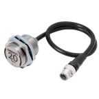 Omron Inductive Threaded Barrel Proximity Sensor, M30, 20 mm Detection, NPN NO, 10 ? 30 V dc