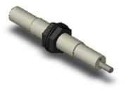 Omron Capacitive Threaded Barrel Proximity Sensor, M12, 4 mm Detection, NPN NC, 10 ? 30 V dc