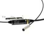 Omron Inductive Smooth Barrel Proximity Sensor, 1.5 mm Detection, 2-Wire NO, 12 ? 24 V dc