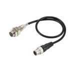 Omron Inductive Threaded Barrel Proximity Sensor, M12, 9 mm Detection, PNP NO, 10 ? 30 V dc