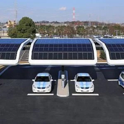 Solar Parking Shades