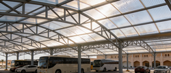 Polycarbonate Parking Shades