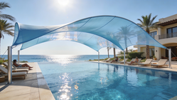 Swimming Pool Shades from STAR TENTS