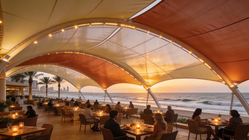 Outdoor Restaurant Shades