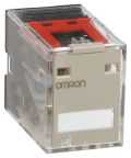 Omron Plug In Power Relay, 120V ac Coil, 5A Switching Current, 4PDT