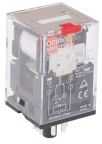 Omron Plug In Power Relay, 230V ac Coil, 10A Switching Current, DPDT