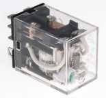 Omron Plug In Power Relay, 24V dc Coil, 10A Switching Current, DPDT