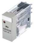 Omron Plug In Power Relay, 24V dc Coil, 10A Switching Current, DPDT