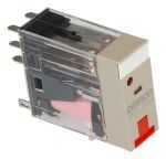 Omron Plug In Non-Latching Relay, 120V ac Coil, 5A Switching Current, DPDT