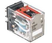 Omron Plug In Power Relay, 24V dc Coil, 10A Switching Current, DPDT