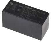 Omron PCB Mount Power Relay, 24V dc Coil, 16A Switching Current, SPDT