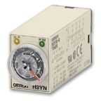 Omron Plug In Timer Relay, 100-120V ac, 4-Contact, 0.1 ? 600s, DPDT