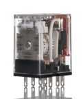 Omron Plug In Latching Power Relay, 24V ac Coil, 10A Switching Current, DPDT