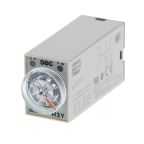 Omron H3Y-2 Series DIN Rail Mount Timer Relay, 24V dc, 2-Contact, 0.04 s ? 3h, 1-Function, DPDT