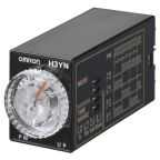 Omron H3YN Series Panel Mount Timer Relay, 24V ac, 4-Contact, 0.1 min ? 10h, DPDT
