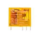 Finder PCB Mount Power Relay, 230V ac Coil, 8A Switching Current, DPDT