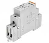 Finder DIN Rail Power Relay, 230V ac Coil, 20A Switching Current, SPST-NC, SPST-NO
