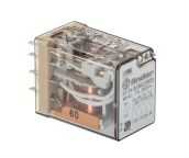 Finder Plug In Relay, 60V ac Coil, 7A Switching Current, 4PDT