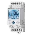 Finder 84 Series Series DIN Rail Mount Digital Timer, 12 ? 24V ac/dc, 2-Contact, 0.1 s ? 9999h, DPDT