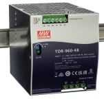 MEAN WELL TDR Switched Mode DIN Rail Power Supply, 340 ? 550V ac ac Input, 48V dc dc Output, 20A Output, 960W