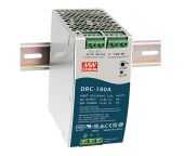 MEAN WELL DRC-180 DIN Rail Power Supply, 90 ? 264V ac ac, dc Input, 27.6V dc dc Output, 4.5A Output, 179.4W