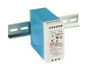 MEAN WELL MDR Switched Mode DIN Rail Power Supply, 85 ? 264V ac ac Input, 48V dc dc Output, 830mA Output, 40W