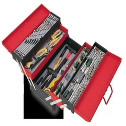 5-Tier tool box with 124pc tools (S&M) 50235-124