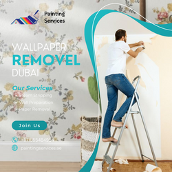 Wallpaper Removing Dubai from PAINTING SERVICES UAE