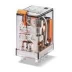 Finder Plug In Relay, 110V ac Coil, 10A Switching Current, DPDT