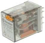Finder Plug In Power Relay, 24V ac Coil, 10A Switching Current, 3PDT