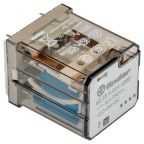 Finder PCB Mount Power Relay, 24V dc Coil, 16A Switching Current, DPDT