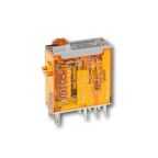 Finder PCB Mount Power Relay, 24V dc Coil, 16A Switching Current, DPDT