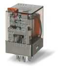 Finder Plug-In Mount Relay, 110V ac Coil, 6A Switching Current
