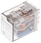 Finder PCB Mount Power Relay, 24V dc Coil, 10A Switching Current, 3PDT