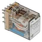 Finder Plug In Relay, 24V dc Coil, 7A Switching Current, 4PDT