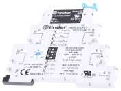 Finder 38 Series Series DIN Rail Mount Timer Relay, 24V ac/dc, 1-Contact, 0.1 s ? 6h, SPDT