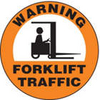 Accuform Signs Warning Forklift Floor Sign In Uae